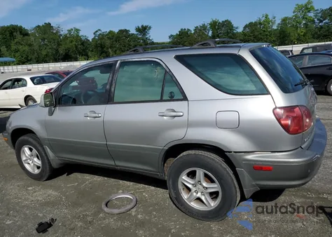 2000 Lexus Rx 300 z USA, uszkodzony, nr VIN JT6GF10U6Y0065282